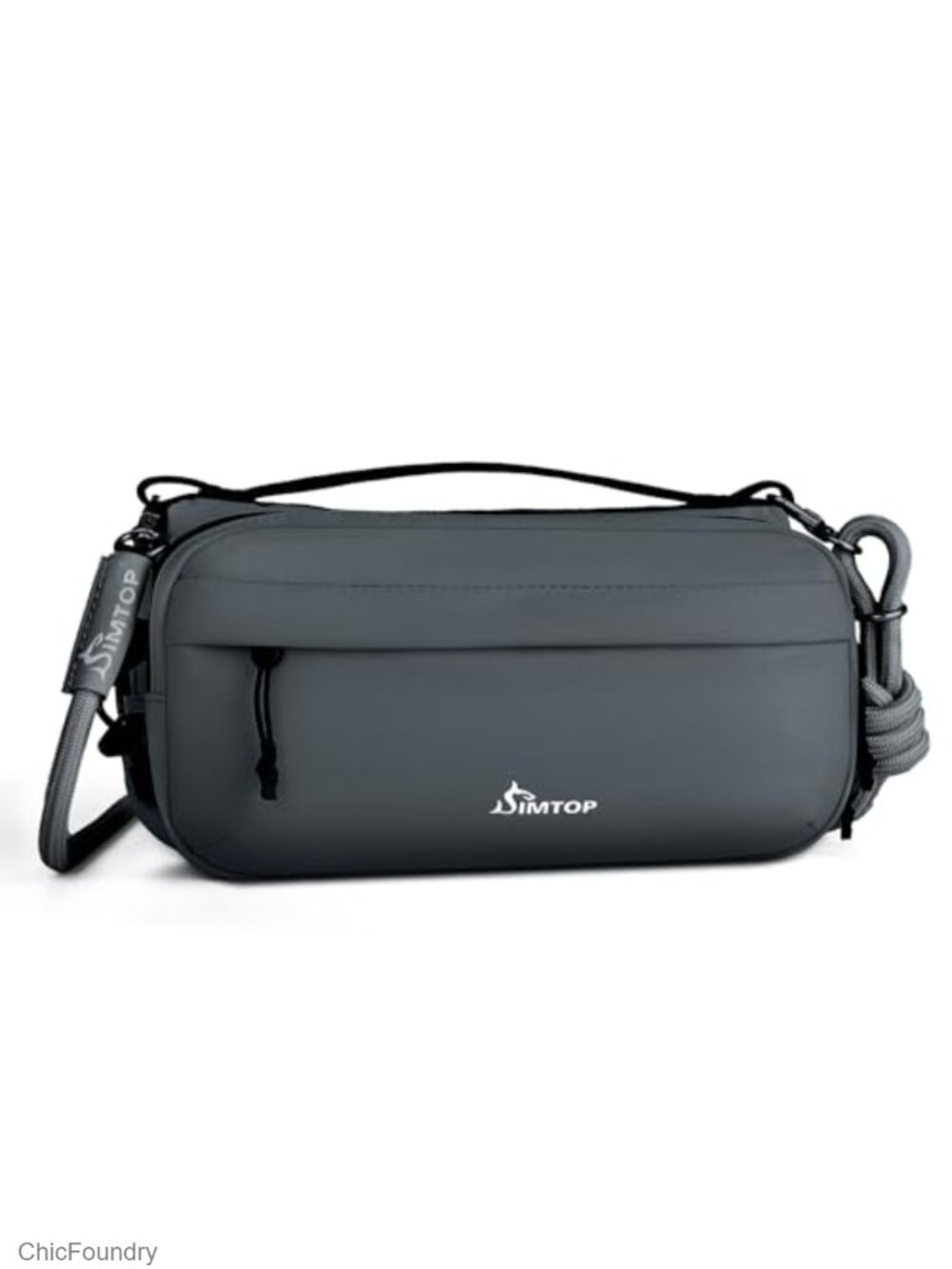 Women's Water-Resistant Nylon RFID Blocking Crossbody Travel Bag with Bottle